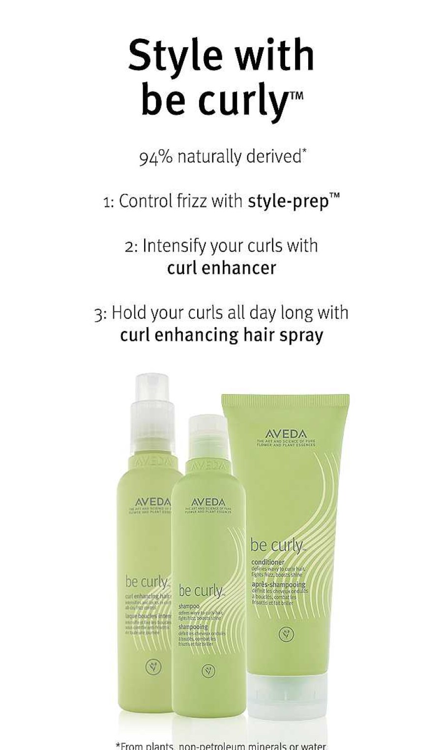 Styling Aveda | Be Curly